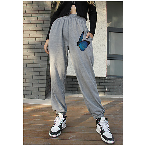 Women's Casual / Sporty Harlem Pants Comfort Casual Daily Jogger Pants Plain Full Length Baggy Black Gray
Women's Casual / Sporty Harlem Pants Comfort Casual Daily Jogger Pants Plain Full Length Baggy Black Gray