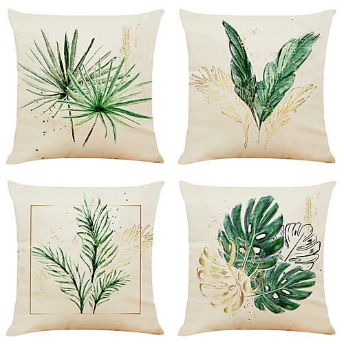 Cushion Cover 4PCS Linen Soft Decorative Square Throw Pillow Cover Cushion Case Pillowcase for Sofa Bedroom 45 x 45 cm (18 x 18 Inch) Superior Quality Machine Washable
Cushion Cover 4PCS Linen Soft Decorative Square Throw Pillow Cover Cushion Case Pillowcase for Sofa Bedroom 45 x 45 cm (18 x 18 Inch) Superior Quality Machine Washable