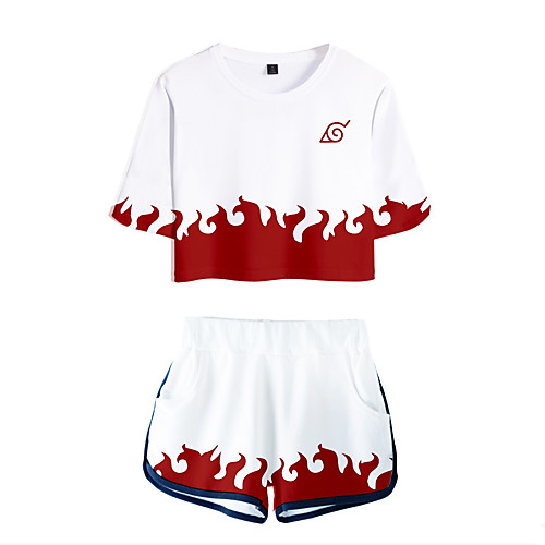 Inspired by Naruto Naruto Uzumaki Cosplay Costume Outfits Terylene Color Block 2 Piece Printing Shorts For Women's / Men's
Inspired by Naruto Naruto Uzumaki Cosplay Costume Outfits Terylene Color Block 2 Piece Printing Shorts For Women's / Men's