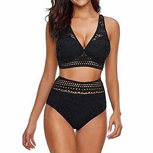 Women's Tankini Swimwear Quick Dry Breathable Sleeveless 2 Piece - Swimming Surfing Water Sports Solid Colored Summer
Women's Tankini Swimwear Quick Dry Breathable Sleeveless 2 Piece - Swimming Surfing Water Sports Solid Colored Summer