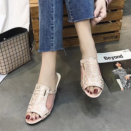 Women's Sandals Boho Bohemia Beach Flat Heel Round Toe Rubber Floral Black Pink
Women's Sandals Boho Bohemia Beach Flat Heel Round Toe Rubber Floral Black Pink