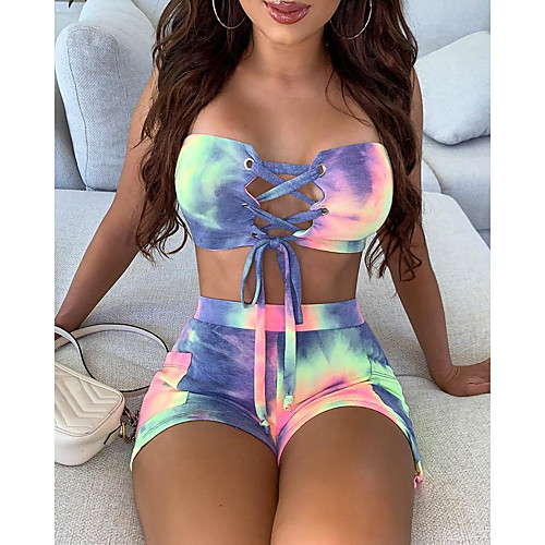 Women's 2pcs Yoga Suit Sports Bra with Shorts Drawstring Floral Print Purple Yoga Gym Workout Running Shorts Sports Bra Bra Top Sleeveless Sport Activewear Butt Lift Breathable Stretchy Slim
Women's 2pcs Yoga Suit Sports Bra with Shorts Drawstring Floral Print Purple Yoga Gym Workout Running Shorts Sports Bra Bra Top Sleeveless Sport Activewear Butt Lift Breathable Stretchy Slim