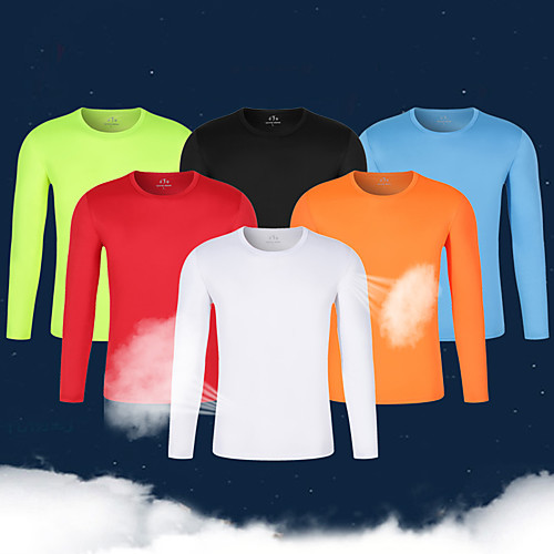 Women's T shirt Hiking Tee shirt Long Sleeve Tee Tshirt Top Outdoor Lightweight UV Sun Protection Breathable Quick Dry Autumn / Fall Spring Polyester Light Blue fluorescent green White Camping
Women's T shirt Hiking Tee shirt Long Sleeve Tee Tshirt Top Outdoor Lightweight UV Sun Protection Breathable Quick Dry Autumn / Fall Spring Polyester Light Blue fluorescent green White Camping