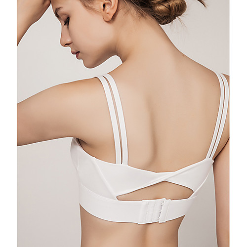Women's Scoop Neck Sports Bra Medium Support Open Back Removable Pad Solid Color White Black Yellow Red Blue Spandex Yoga Fitness Gym Workout Bra Top Sport Activewear Breathable Quick Dry Comfortable
Women's Scoop Neck Sports Bra Medium Support Open Back Removable Pad Solid Color White Black Yellow Red Blue Spandex Yoga Fitness Gym Workout Bra Top Sport Activewear Breathable Quick Dry Comfortable