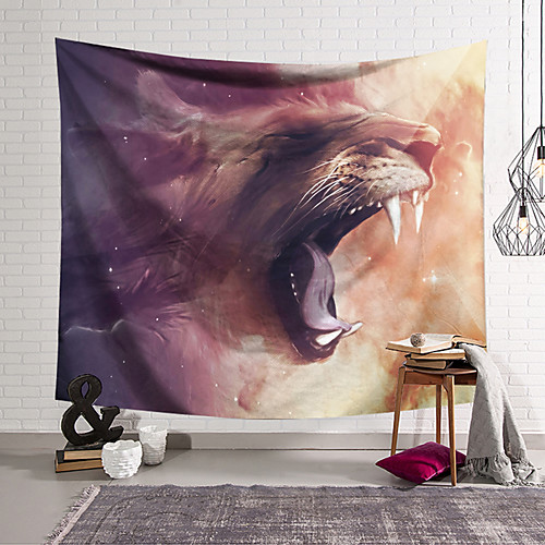 Wall Tapestry Art Decor Blanket Curtain Hanging Home Bedroom Living Room Decoration Polyester Lion
Wall Tapestry Art Decor Blanket Curtain Hanging Home Bedroom Living Room Decoration Polyester Lion