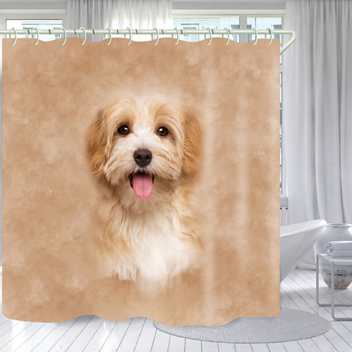 Cute Little Yellow Dog Digital Printing Shower Curtain Shower Curtains Hooks Modern Polyester New Design
Cute Little Yellow Dog Digital Printing Shower Curtain Shower Curtains Hooks Modern Polyester New Design