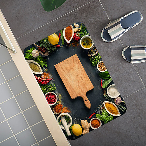 Multicolored Spices Pattern Carpet Door Mat Bedroom Living Room Carpet Study Room Carpet Kitchen Bathroom Anti-slip Mat
Multicolored Spices Pattern Carpet Door Mat Bedroom Living Room Carpet Study Room Carpet Kitchen Bathroom Anti-slip Mat