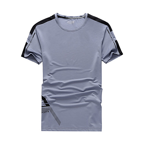 Men's T shirt Hiking Tee shirt Short Sleeve Tee Tshirt Top Outdoor Lightweight Breathable Quick Dry Sweat wicking Autumn / Fall Spring Elastane Terylene Dark Grey White Black Hunting Fishing Climbing
Men's T shirt Hiking Tee shirt Short Sleeve Tee Tshirt Top Outdoor Lightweight Breathable Quick Dry Sweat wicking Autumn / Fall Spring Elastane Terylene Dark Grey White Black Hunting Fishing Climbing