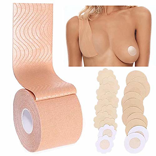 boobs tape - breast lift tape 2 x 16 and 10 pair disposable round nipple cover, push up boob a to dd cup adhesive bra … beige
boobs tape - breast lift tape 2 x 16 and 10 pair disposable round nipple cover, push up boob a to dd cup adhesive bra … beige