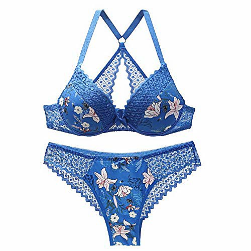 swbreety women's lightly lined bra and thong set lace racerback bra & everyday bras blue
swbreety women's lightly lined bra and thong set lace racerback bra & everyday bras blue