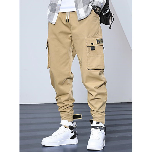 Men's Cargo Tactical Cargo Pants Solid Colored Full Length Black Army Green Khaki Rainbow Gray
Men's Cargo Tactical Cargo Pants Solid Colored Full Length Black Army Green Khaki Rainbow Gray