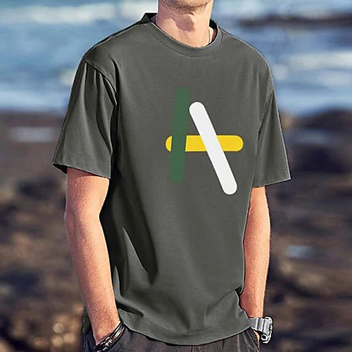 Men's Unisex Tee T shirt Hot Stamping Graphic Prints Letter Plus Size Print Short Sleeve Casual Tops 100% Cotton Basic Designer Big and Tall White Black Gray
Men's Unisex Tee T shirt Hot Stamping Graphic Prints Letter Plus Size Print Short Sleeve Casual Tops 100% Cotton Basic Designer Big and Tall White Black Gray