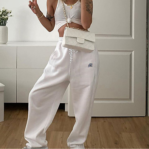 Women's Sweatpants Jogger Pants Drawstring Zipper Spandex Sport Athleisure Pants Pants / Trousers Bottoms Breathable Soft Comfortable Everyday Use Casual Daily Outdoor Exercising
Women's Sweatpants Jogger Pants Drawstring Zipper Spandex Sport Athleisure Pants Pants / Trousers Bottoms Breathable Soft Comfortable Everyday Use Casual Daily Outdoor Exercising