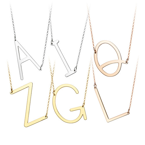 26 english letters necklace valentine's day gift fashion couple pendant necklace
26 english letters necklace valentine's day gift fashion couple pendant necklace