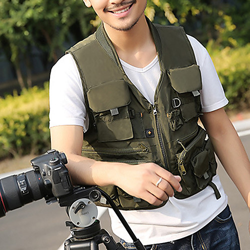 Men's Hiking Tee shirt Sleeveless Vest / Gilet Outdoor Breathable Ultraviolet Resistant Anti-tear Multi-Pockets Summer Nylon Solid Color Black Army Green Grey Hunting Fishing Climbing
Men's Hiking Tee shirt Sleeveless Vest / Gilet Outdoor Breathable Ultraviolet Resistant Anti-tear Multi-Pockets Summer Nylon Solid Color Black Army Green Grey Hunting Fishing Climbing