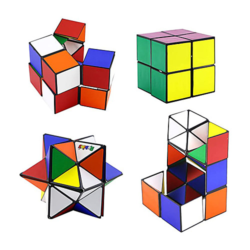 4Pcs Magic Cube Infinity Bundle Transforming Cubes Transforming Geometric Puzzle Toys for Kids and Adults
4Pcs Magic Cube Infinity Bundle Transforming Cubes Transforming Geometric Puzzle Toys for Kids and Adults