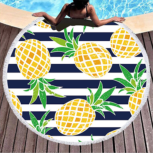 factory direct sale round printed beach towel, microfiber plus tassel, soft hand feel, customizable logo pineapple watermelon
factory direct sale round printed beach towel, microfiber plus tassel, soft hand feel, customizable logo pineapple watermelon