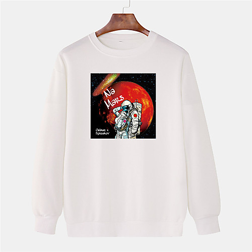Men's Pullover Sweatshirt Graphic Prints Astronaut 3D Sports & Outdoor Daily Sports Hot Stamping Basic Casual Hoodies Sweatshirts White Black Yellow
Men's Pullover Sweatshirt Graphic Prints Astronaut 3D Sports & Outdoor Daily Sports Hot Stamping Basic Casual Hoodies Sweatshirts White Black Yellow
