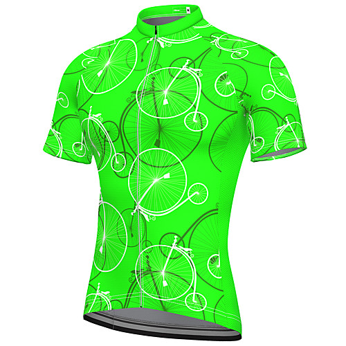 21Grams Men's Short Sleeve Cycling Jersey Spandex Green Bike Top Mountain Bike MTB Road Bike Cycling Breathable Quick Dry Sports Clothing Apparel / Athleisure
21Grams Men's Short Sleeve Cycling Jersey Spandex Green Bike Top Mountain Bike MTB Road Bike Cycling Breathable Quick Dry Sports Clothing Apparel / Athleisure