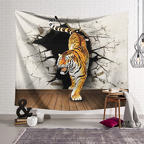 Wall Tapestry Art Decor Blanket Curtain Hanging Home Bedroom Living Room Decoration Polyester Tiger
Wall Tapestry Art Decor Blanket Curtain Hanging Home Bedroom Living Room Decoration Polyester Tiger