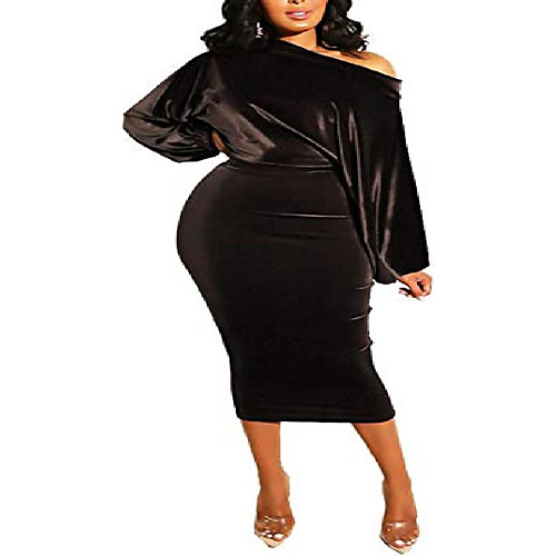 cinyifaan womens sexy one off shoulder midi dress long sleeve velvet slim bodycon club party pencil dress coffee
cinyifaan womens sexy one off shoulder midi dress long sleeve velvet slim bodycon club party pencil dress coffee
