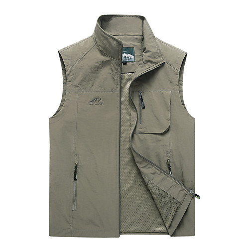 Men's Fishing Vest Lightweight Casual Breathable Quick Dry Vest / Gilet Camping & Hiking Traveling Fishing
Men's Fishing Vest Lightweight Casual Breathable Quick Dry Vest / Gilet Camping & Hiking Traveling Fishing
