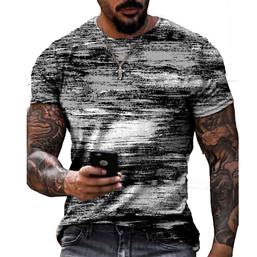 Men's Tee T shirt Shirt 3D Print Graphic Prints Graffiti Print Short Sleeve Daily Tops Cotton Casual Designer Big and Tall Round Neck Blue Green Gray / Summer
Men's Tee T shirt Shirt 3D Print Graphic Prints Graffiti Print Short Sleeve Daily Tops Cotton Casual Designer Big and Tall Round Neck Blue Green Gray / Summer
