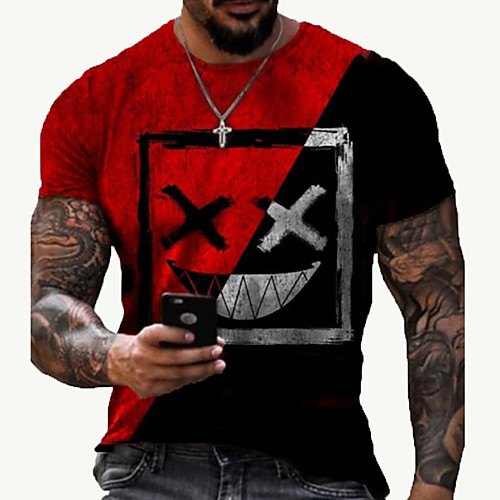 Men's Tee T shirt Shirt 3D Print Graphic Prints Grimace Print Short Sleeve Daily Tops Cotton Casual Designer Big and Tall Round Neck Black / Red Black / Gray Blue / Summer
Men's Tee T shirt Shirt 3D Print Graphic Prints Grimace Print Short Sleeve Daily Tops Cotton Casual Designer Big and Tall Round Neck Black / Red Black / Gray Blue / Summer