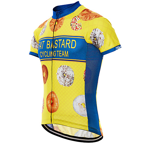 21Grams Novelty Funny Men's Short Sleeve Cycling Jersey - Blue Yellow Black Bike Jersey Top Quick Dry Breathable Reflective Strips Sports Summer Terylene Mountain Bike MTB Road Bike Cycling Clothing
21Grams Novelty Funny Men's Short Sleeve Cycling Jersey - Blue Yellow Black Bike Jersey Top Quick Dry Breathable Reflective Strips Sports Summer Terylene Mountain Bike MTB Road Bike Cycling Clothing