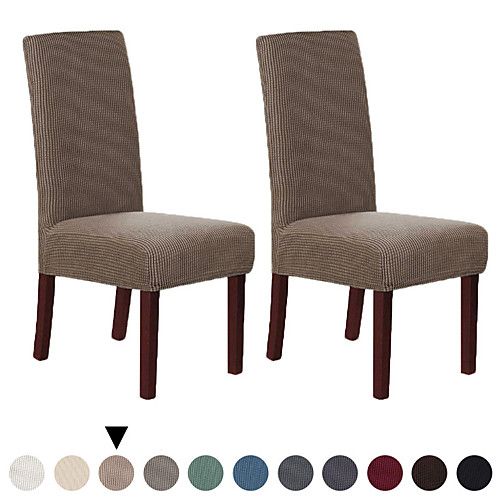 Dinning Chair Cover Stretch Chair Seat Slipcover Soft Plain Solid Color Durable Washable Furniture Protector For Dinning Room Party
Dinning Chair Cover Stretch Chair Seat Slipcover Soft Plain Solid Color Durable Washable Furniture Protector For Dinning Room Party
