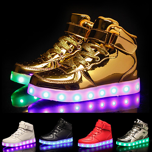 Men's Sneakers LED Shoes Light Up Shoes Sporty Casual Daily Outdoor Walking Shoes PU Breathable Wear Proof Red Pink Gold Summer
Men's Sneakers LED Shoes Light Up Shoes Sporty Casual Daily Outdoor Walking Shoes PU Breathable Wear Proof Red Pink Gold Summer