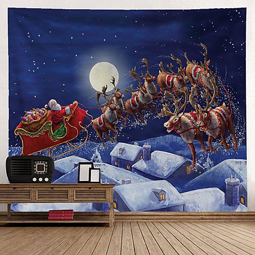 Christmas Santa Claus Holiday Party Wall Tapestry Art Decor Blanket Curtain Hanging Home Bedroom Living Room Decoration Christmas Tree Snowman Elk Snowflake Candle Gift Fireplace
Christmas Santa Claus Holiday Party Wall Tapestry Art Decor Blanket Curtain Hanging Home Bedroom Living Room Decoration Christmas Tree Snowman Elk Snowflake Candle Gift Fireplace