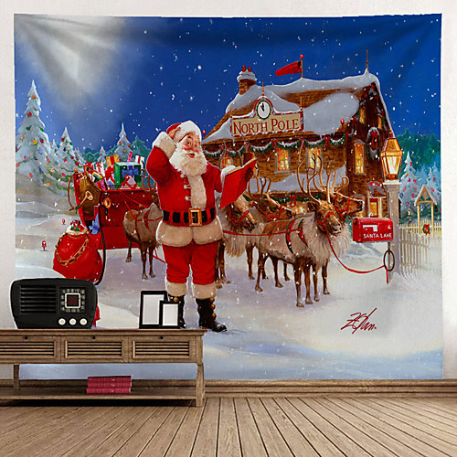 Christmas Santa Claus Holiday Party Wall Tapestry Art Decor Blanket Curtain Hanging Home Bedroom Living Room Decoration Christmas Tree Snowman Elk Snowflake Candle Gift Fireplace
Christmas Santa Claus Holiday Party Wall Tapestry Art Decor Blanket Curtain Hanging Home Bedroom Living Room Decoration Christmas Tree Snowman Elk Snowflake Candle Gift Fireplace