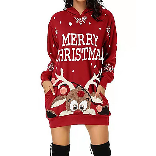 Women's Pullover Hoodie Sweatshirt Ugly Christmas Monograms Print Christmas Christmas Gifts Christmas Hoodies Sweatshirts Blue Black Green
Women's Pullover Hoodie Sweatshirt Ugly Christmas Monograms Print Christmas Christmas Gifts Christmas Hoodies Sweatshirts Blue Black Green
