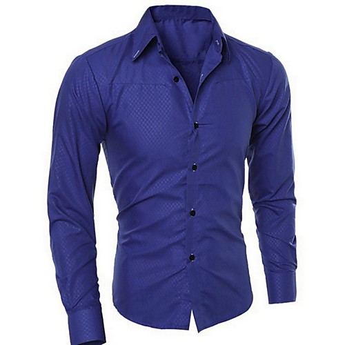 Men's Shirt Solid Color Long Sleeve Party Tops Stylish Contemporary Business Formal Style Collar Wine Navy Blue Royal Blue / Spring / Fall Casual Daily
Men's Shirt Solid Color Long Sleeve Party Tops Stylish Contemporary Business Formal Style Collar Wine Navy Blue Royal Blue / Spring / Fall Casual Daily