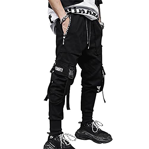 men's Joggers streetwear cargo pants Hip Hop trousers with multi-pockrts fashion techwear tactical track pants
men's Joggers streetwear cargo pants Hip Hop trousers with multi-pockrts fashion techwear tactical track pants