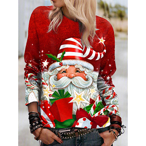 Women's Sweatshirt Pullover Santa Claus Gnome Print Christmas Christmas Gifts Casual 3D Print Active Streetwear Hoodies Sweatshirts Blue Purple Green
Women's Sweatshirt Pullover Santa Claus Gnome Print Christmas Christmas Gifts Casual 3D Print Active Streetwear Hoodies Sweatshirts Blue Purple Green