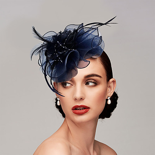 Tulle / Feathers Hair Stick / Hair Accessory with Feather / Cascading Ruffles 1 PC Wedding / Special Occasion Headpiece Christmas
Tulle / Feathers Hair Stick / Hair Accessory with Feather / Cascading Ruffles 1 PC Wedding / Special Occasion Headpiece Christmas