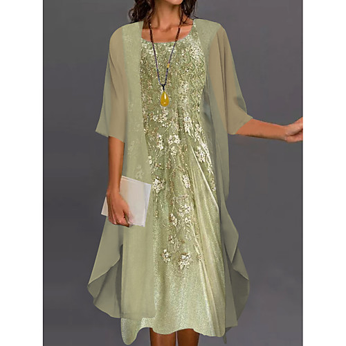 Women's A Line Dress Knee Length Dress Green Blue Purple Half Sleeve Floral Pure Color Sequins Ruched Fall Spring Crew Neck Elegant Casual Classic 2022 S M L XL XXL 3XL
Women's A Line Dress Knee Length Dress Green Blue Purple Half Sleeve Floral Pure Color Sequins Ruched Fall Spring Crew Neck Elegant Casual Classic 2022 S M L XL XXL 3XL