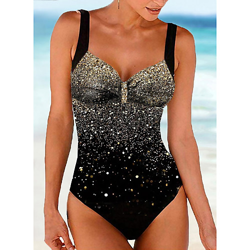 Women's Swimwear One Piece Monokini Bathing Suits Swimsuit Tummy Control Solid Color GoldenBlack Blue Purple Padded V Wire Bathing Suits New Vacation Sexy / Strap / Strap
Women's Swimwear One Piece Monokini Bathing Suits Swimsuit Tummy Control Solid Color GoldenBlack Blue Purple Padded V Wire Bathing Suits New Vacation Sexy / Strap / Strap