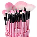 billige Bokse, tasker og potter til kosmetik-Professionel Make-up pensler Brush Sets 32pcs H&amp;oslash;j kvalitet Makeupb&amp;oslash;rster til &amp;Oslash;jenskygger Concealer Pudder R&amp;oslash;dme Makeuptasker Foundationb&amp;oslash;rste L&amp;aelig;beb&amp;oslash;rste