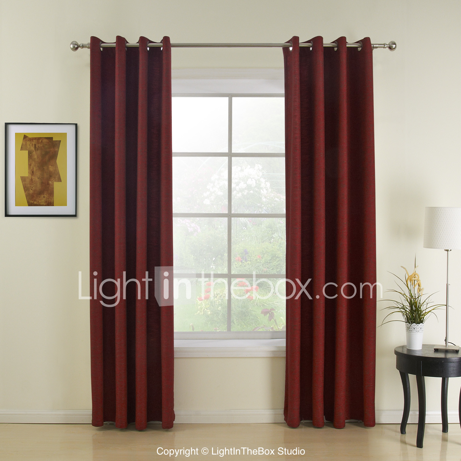 Custom Made Energy Saving Curtains Drapes Two Panels For Dining