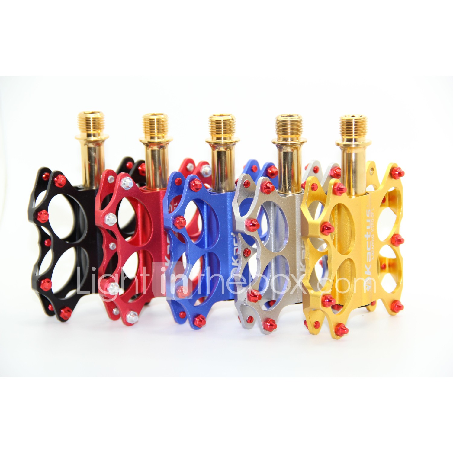 Ultra Light Titanium CNC Spindle Ti Axle MTB BMX Bike Cycling Platform Pedals
