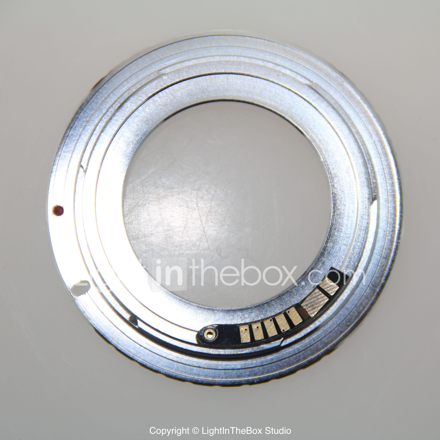 New AF Confirm Chips Mount Adaptor Ring FOR m42 Lens to canon eos adapter