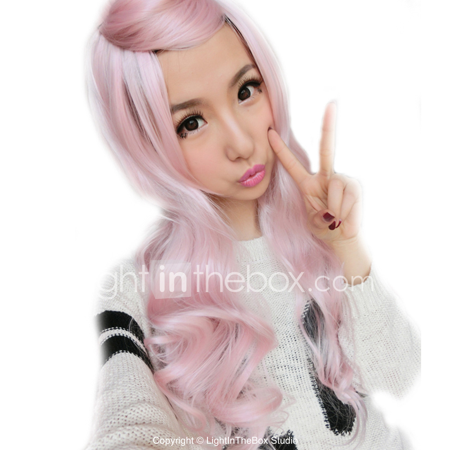 cheap pink wigs