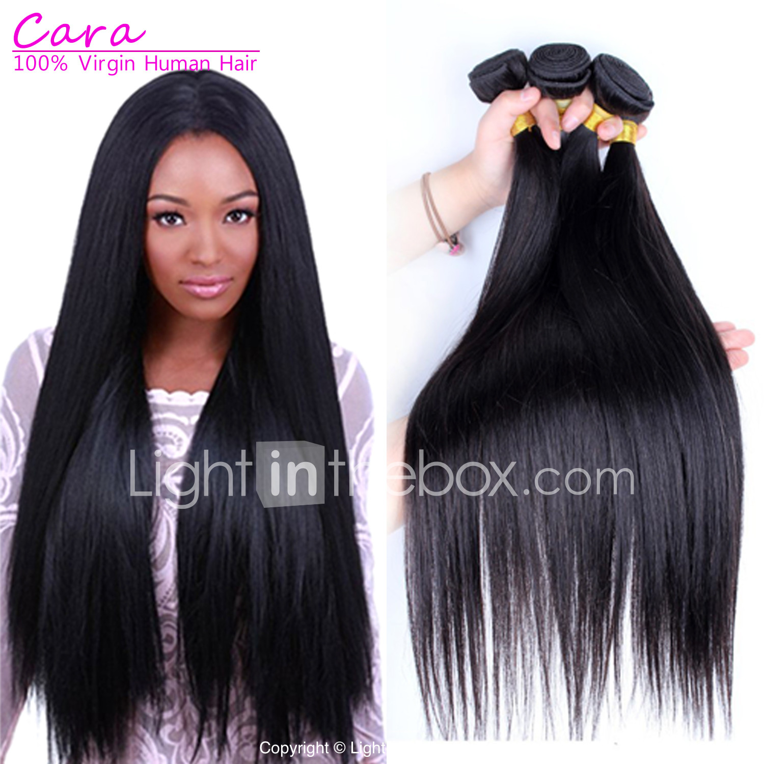 Light in the box human hair wigs Clearance