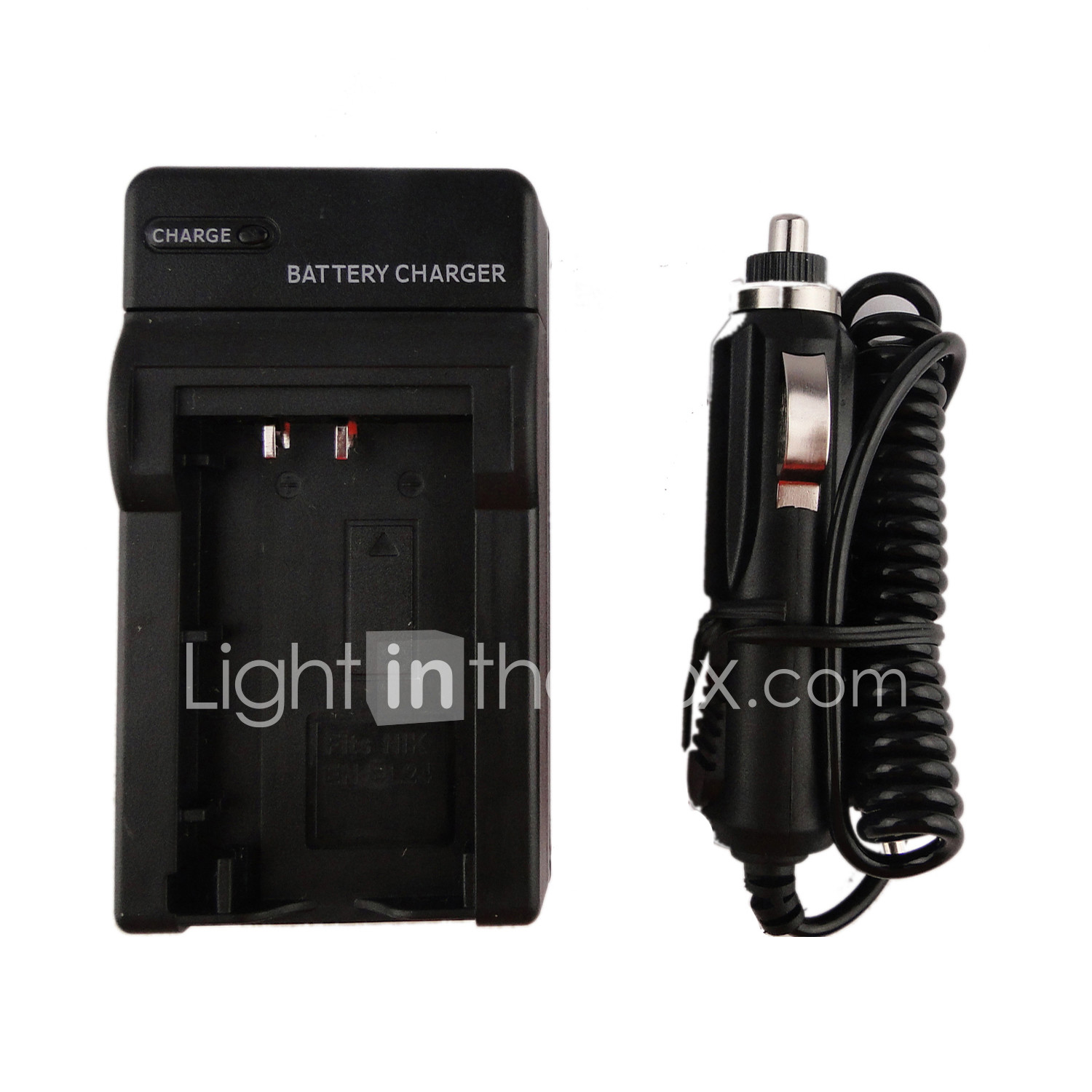 Mains /& Car Charger for Nikon EN-EL24 Compact System Nikon 1 J5 Camera Battery