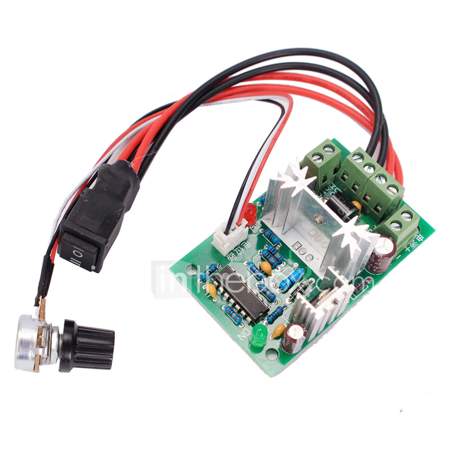 120w Pwm Reversing Switch Dc Motor Speed Controller Forward