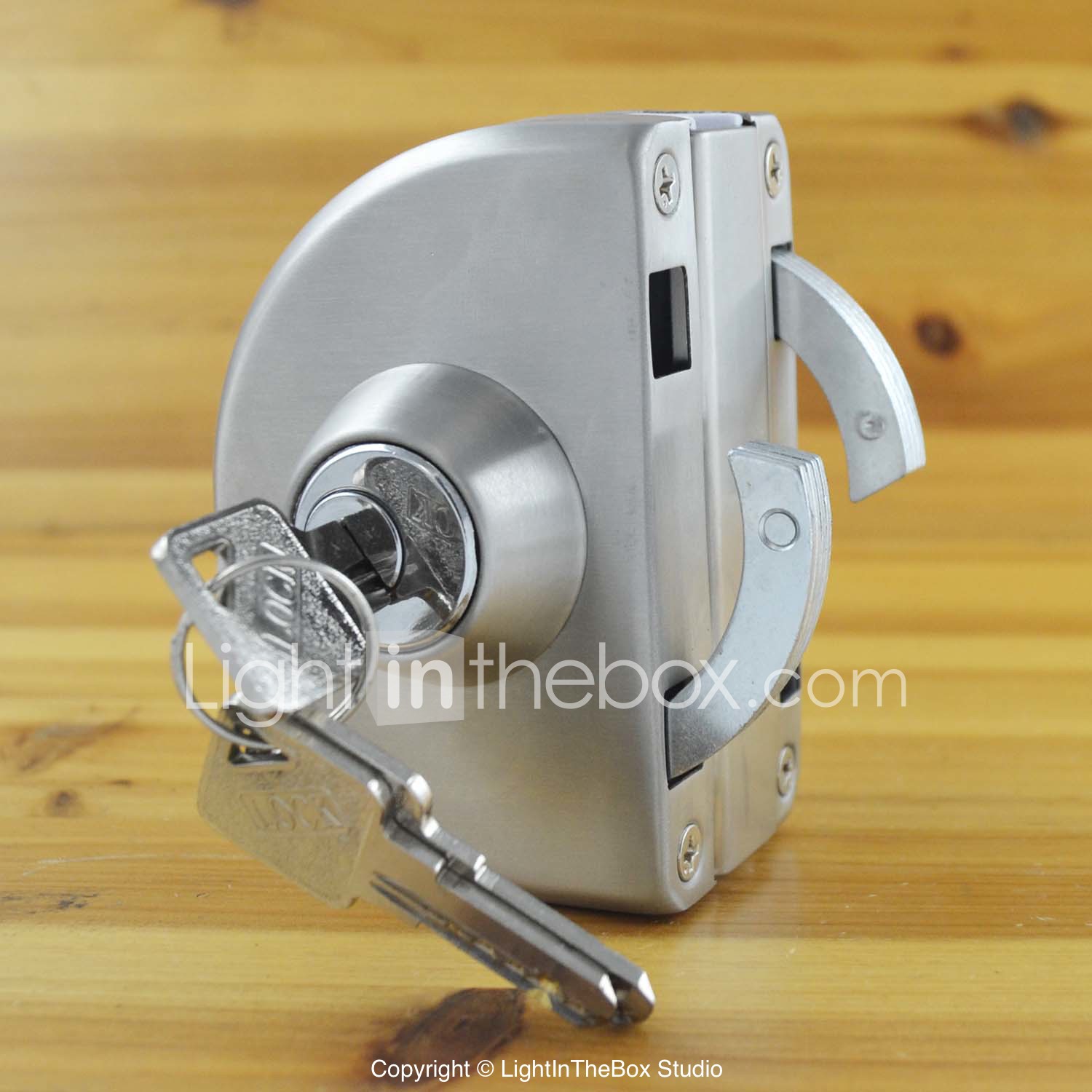 Glass Door Lock Latches 304 Stainless Steel Without Hole