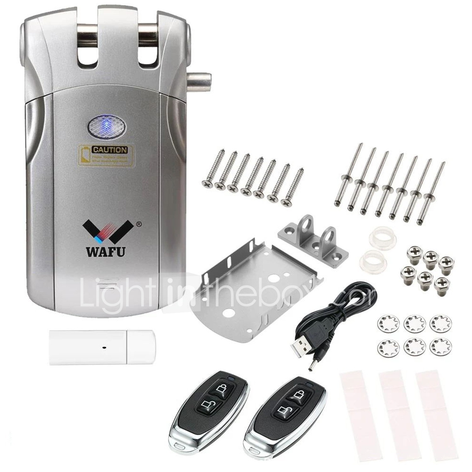 Wafu Keyless Entry Electronic Remote Door Lock Invisible